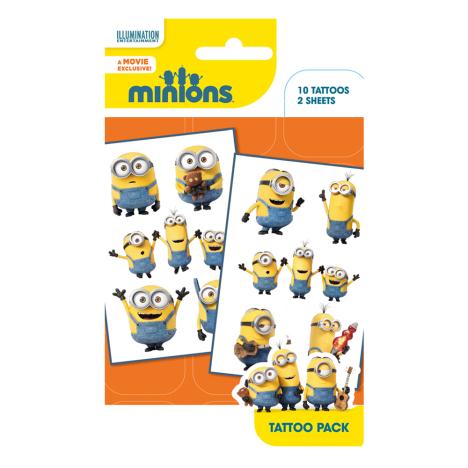 Minions Temporary Tattoo Pack £1.99